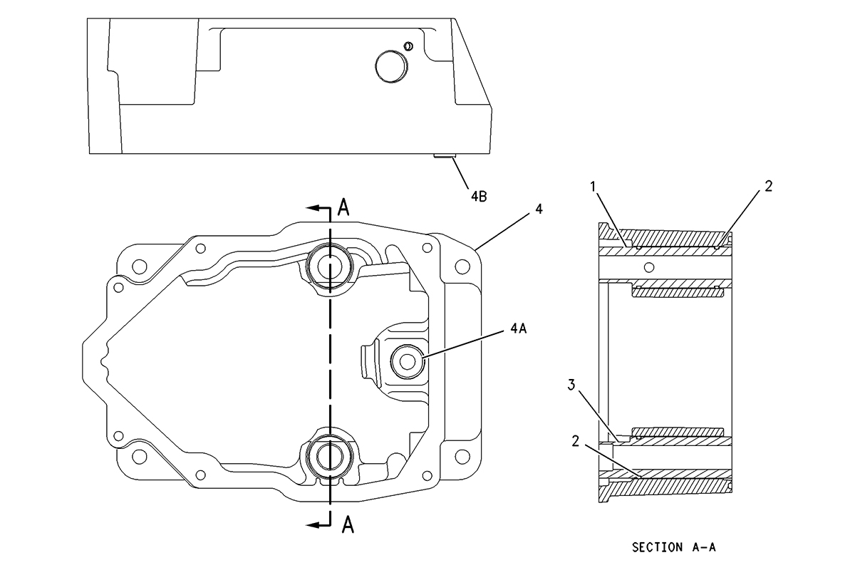 CATERPILLAR BASE GP-VALVE COVER