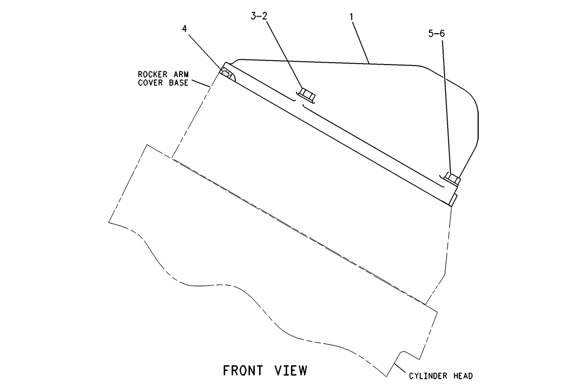 CATERPILLAR COVER GP-VALVE MECHANISM
