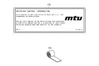 IDENTIFICATION PLATE SELF-ADHESIVE