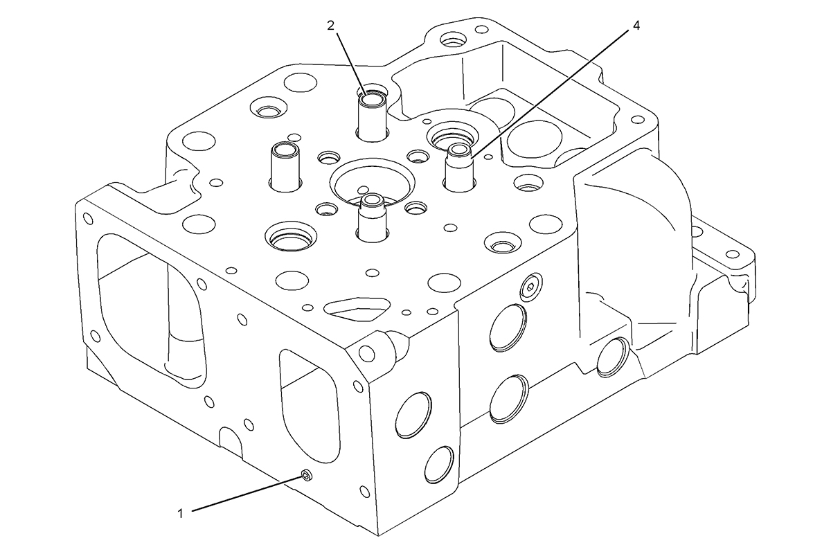 CATERPILLAR CYLINDER HEAD AS